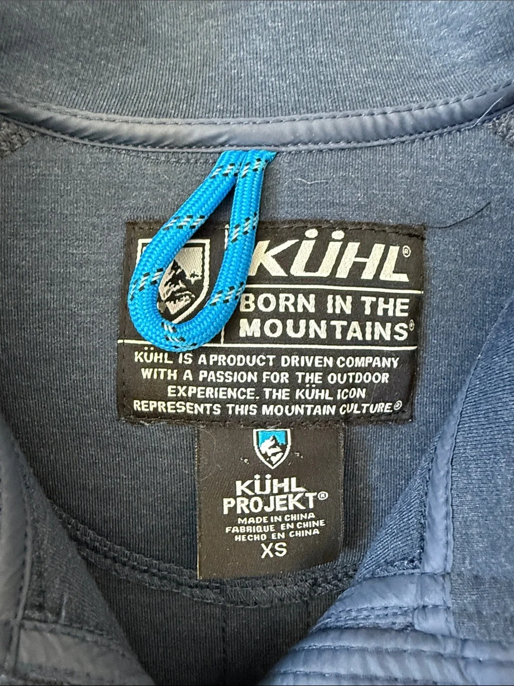 Kühl Projekt Kestrel Full-Zip Two-Blue Tone Contrast XS